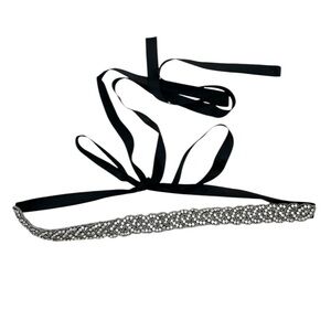 Rhinestone Beaded Bridal Sash Wedding Belt Sash